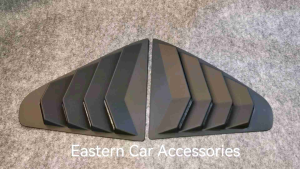 PERODUA Bezza Rear Side Mustang Style Window Triangle Mirror Cover Protector Casing