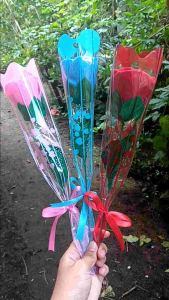 Bunga mawar besar panjang cocok untuk acara hari guru/perpisahan/wisuda/hadiah ulta/souvenir/hampers dll