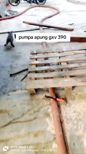 POMPA APUNG GXV-390 FLOATING PUMP|13HP KOMPLIT SIAP PAKAI