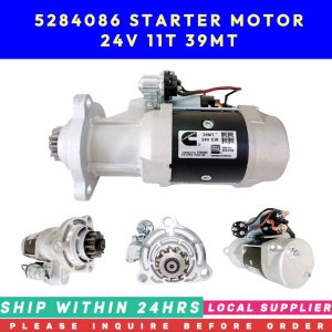 5284086 3103952 2871257 5367753 STARTER MOTOR [24V 11T 8.3KW 39MT] [PRE-ORDER ONLY. LOCAL SUPPLIER WARRANTY] FOR CUMMINS ENGINE PART