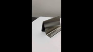 Stainless Steel 304 Business Card Stand Visiting Card Holder Desk Stationery