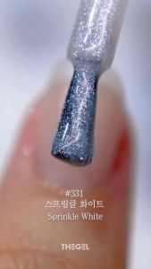 "Sprinkle Edition 5 Color - The Gel ": Bộ sưu tập Sơn gel Nhũ The gel cao cấp Hàn quốc Với 5 tone màu nhũ lấp lánh xinh xắn Bền Độ bóng cao