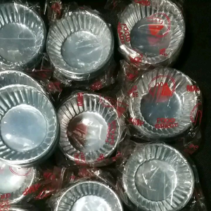 Mika Cup Roti Besar Isi 100pcs / Mika Puding Telor Ceplok / Sambel Saos Isi 100pcs Mika Sekali Pakai