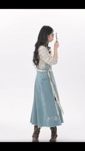 เอี๊ยมยีนส์ผู้หญิง สไตล์มินิมอล คละแบบ คละไซส์ พร้อมส่ง