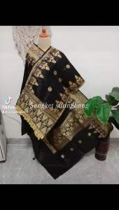 Songket Silungkang Full Kristal Premium Selendang Gadang