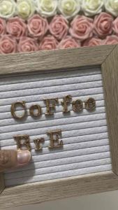 Portable Felt Board: Small Educational Letter Board with Free Letters & Numbers