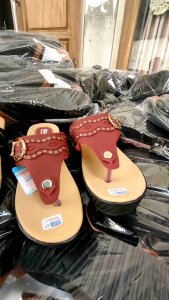 sandal wedges kickers sandal wanita sandal perempuan sandal cewek sandal jepit cewek sendal japit perempuan sandal mama kado mama sandal ibu kado ibu wedges wejes