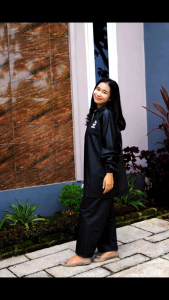 JAS HUJAN MANTEL HUJAN RAINCOAT SETELAN JAKET CELANA PVC KARET 025 KUAT ELASTIS PRIA WANITA PREMIUM