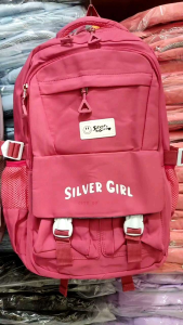 Tas Ransel Backpack Anak sekolah perempuan ALTO SILVER GIRL City Of Angels Tas Ransel Anak SD SMP Gratis Jas Hujan