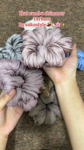 Ikat Rambut Scrunchie Shimmer by Sukostyle