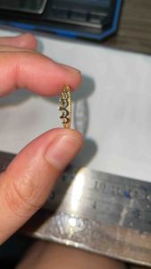 PAWNABLE 18K Saudi Gold Lightweight Crown Ring ✨