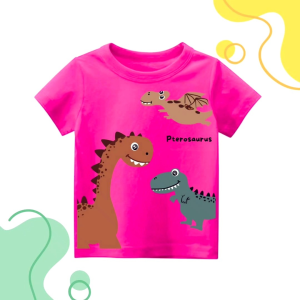 KAOS ANAK LAKI DAN PEREMPUAN GAMBAR ALL DINO