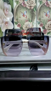 PL-MX008 Kacamata Hitam Titanium Kotak H Wanita Sunglasses New Arrival Import Kacamata Fashion