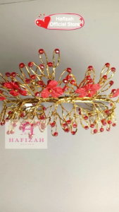 Mahkota Krun Warna Warni Bando Karnaval Pentas Seni Tari Pengantin Adat Hiasan Kepala Sanggul untuk Anak dan Dewasa