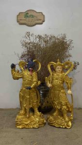 [HCM]Bộ 2 tượng Tiêu Diện Hộ Pháp 45cm