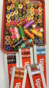 Combo 10 cuộn chỉ may quần áo loại tốt hiệu Tiger