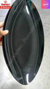 จานเปลรูปไข่ 15นิ้วจานทรงรักบี้ 15นิ้ว ยี่ห้อฟลาวเวอร์แวร์ ผลิตจากศรีไทยซุปเปอร์แวร์ (6ใบ)