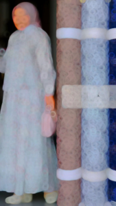 Bahan Kain Shakila Meteran Premium Motif Bunga Elora harga per setengah meter