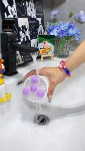 Phao Lọc Cặn Bẩn Máy Giặt Giúp Giữ Lại Cặn Xà Phòng Sợi Bông Tóc Thông Minh