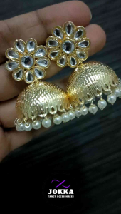 JOKKA Flower Stud Jhimki/ Jhumka/ Jimki