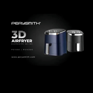 PerySmith 3D Air Fryer Ecohealth II Series - Blue Design (4.2L) PS1530