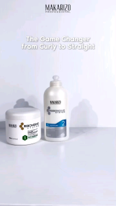 MAKARIZO Rebonding System Pelurus Rambut  500Gr