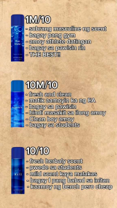 Jspray Perfume Body Spray Perfume Aquatic Wave and Blue Water 60ml