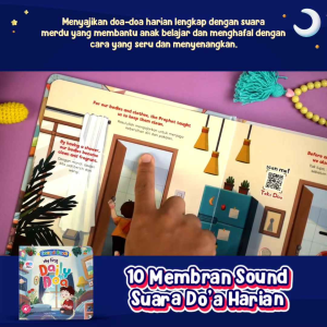 Buku Anak Sound Book My First Daily Doa Ziyad Books