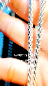 silver 925 Damascus chain