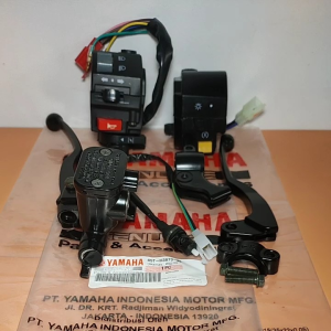 Paketan Master Rem Assy Komplit Yamaha Fizr Plus Saklar Kiri Kanan Set Handle Dudukan Handle Kopling