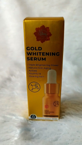 Serum GLOWING WHITE GOLD & SERUM COLLAGEN WHITE PENGHILANG NODA HITAM