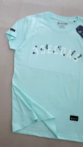 Kaos 3second Cewek Size M L XL Free Stiker Baju Atasan Three second Wanita Kaos Distro Bandung 0428