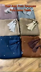 Hijab Paris Tassel Swarosvky