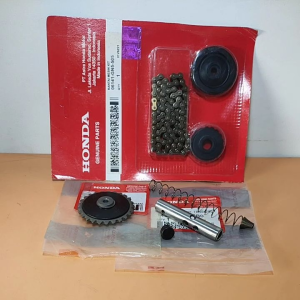 Paketan Rantai Keteng & Gigi Pompa Oli Suling Keteng Tensioner Honda Grand Sura