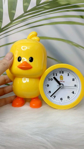 Đồng hồ Báo Thức Dể bàn Chú vịt Dễ Thương cho Bé