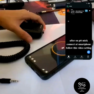 SmartPhone Zello/Voxer ptt microphone speaker