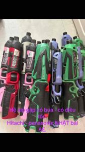 Vít gập HITACHI PANASONIC 7.2v NHẬT bãi hệ có búa có điều tốc. 0971.72.70.74