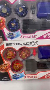 ชุดเบย์เบลด BEYBLADE X 3 ชิ้น พร้อมด้ามจับและสายชู๊ด มีให้เลือกทั้ังหมด 3 สี ของเล่นเด็ก(Color shipped at random (Color random delivery)GYRO