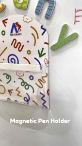 Educrate Magnetic Pen Holder – Magnetic Board mTray for /Fridge Play Corner organizer blackboard