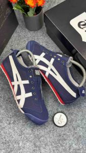 Promo Sepatu Kasual Onsu Slip On Navy White Tiger Mexico 66 INK Sepatu Pria Dan Wanita Terkini