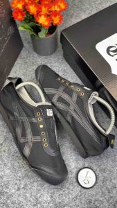 Promo Sepatu Kasual Onsu Slip On Fullblack Tiger Mexico 66 INK Sepatu Pria Dan Wanita Terkini