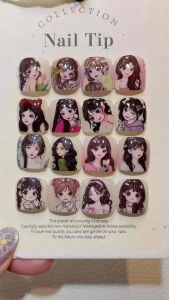 Sticker 5D dán móng chân cái size to nhiều mẫu rất xinh