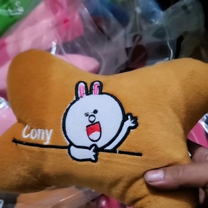 Bantal Jok Mobil & Aksesoris Bantal Leher Batman Melody Fcb Kerroppi Hello Kitty Browen Cony