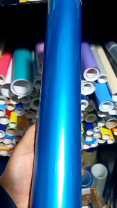 Stiker Skotlet Motor Biru Muda Candy Metalic Super Glossy