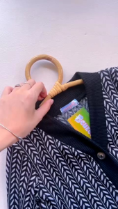 Cardigan Tribal Anak Bahan Knit & Sweater Knits Anak Perempuan Atasan Anak Cewek Rajutan