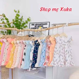 Váy hè cánh tiên bé gái VNXK