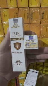 Kem Chống Nắng Collagen X3 Đông Anh 50gr [Hàng Công Ty] Chiết Xuất Nọc Ong Chống Tia UV Kiềm Dầu Bảo Vệ Da Mịn Màng