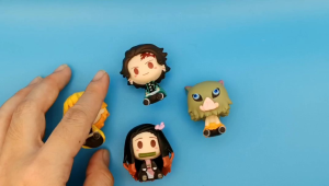[NEW] Mini Demon Slayer Figurine Bean Eye