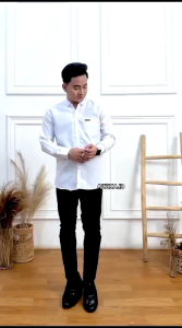 KEMEJA PRIA POLOS LENGAN PANJANG WARNA