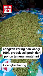Cengkeh Kering 100% Original Kemasan 1/2kg